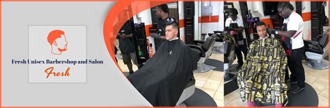 fresh unisex barbershop and salon